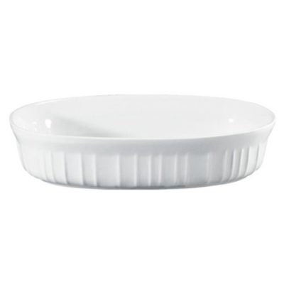 Corningware French White Oz Oval Casserole Betty S Bakeware