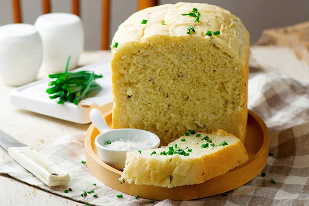 gluten free breadmade with a breadmaker